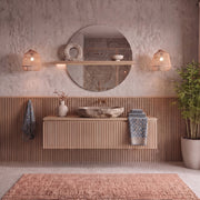 Carrara Set Asciugamani 1+1 In Spugna Di Cotone Velour Jaipur
