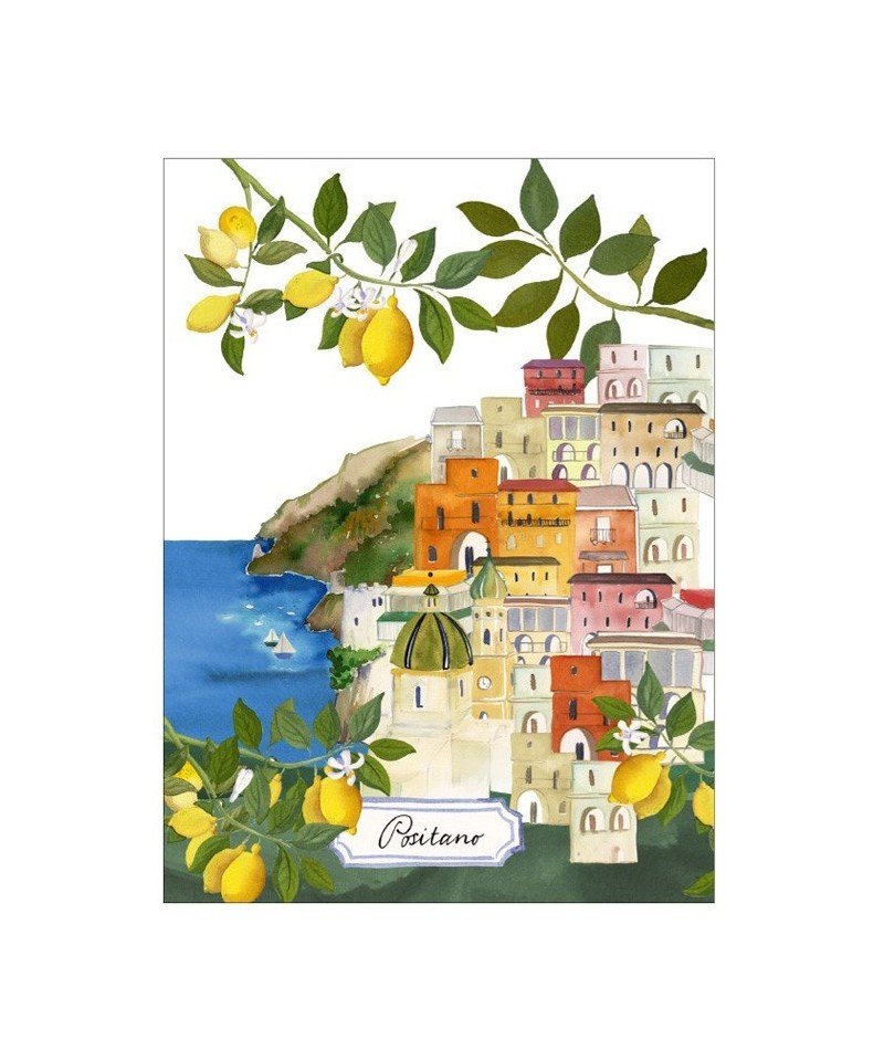 Napking Strofinaccio In Puro Lino Positano