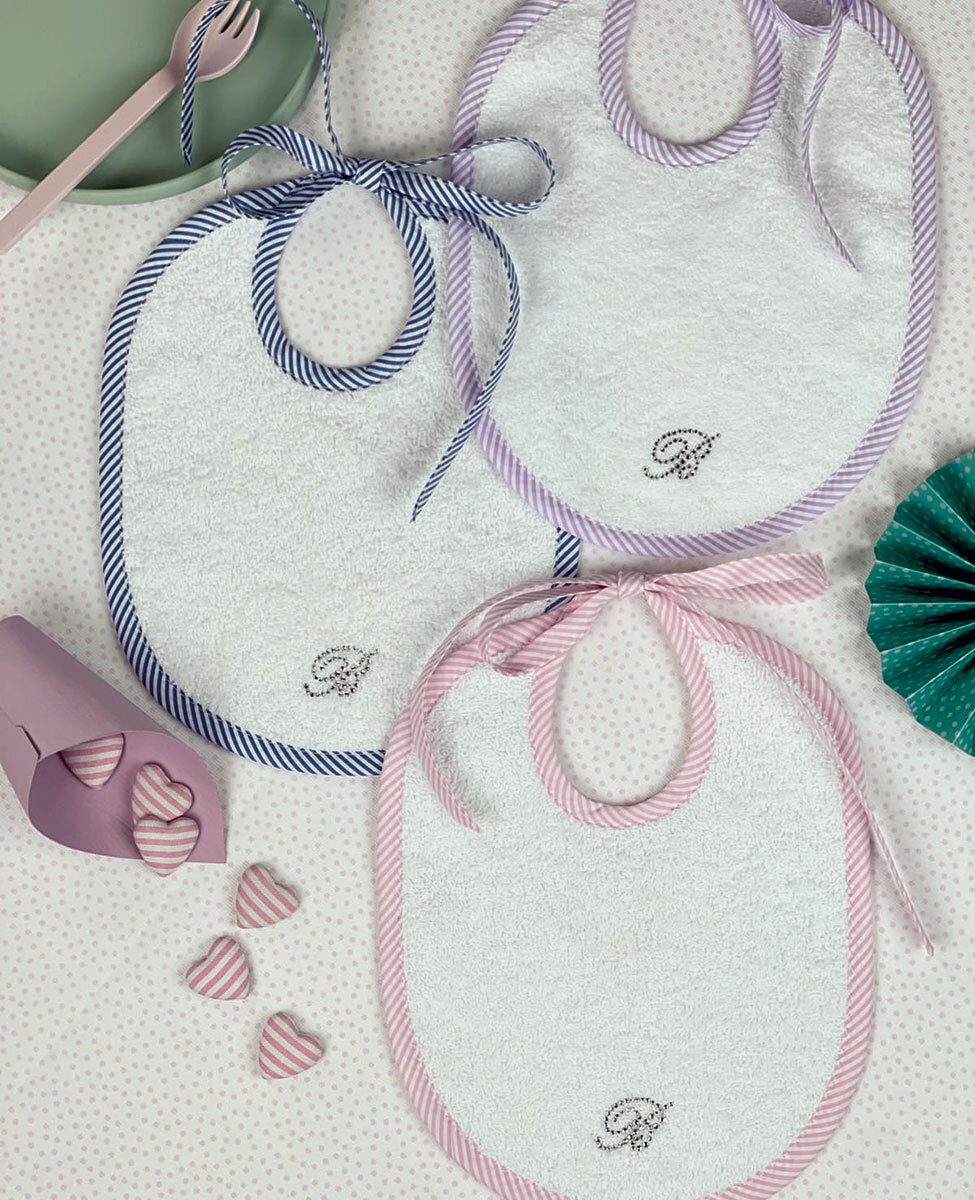 Blumarine Baby Bavaglino Navy