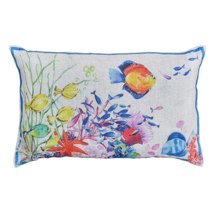 TESSITURA TOSCANA TELERIE CUSCINI DECORATIVI LINO BELIZE