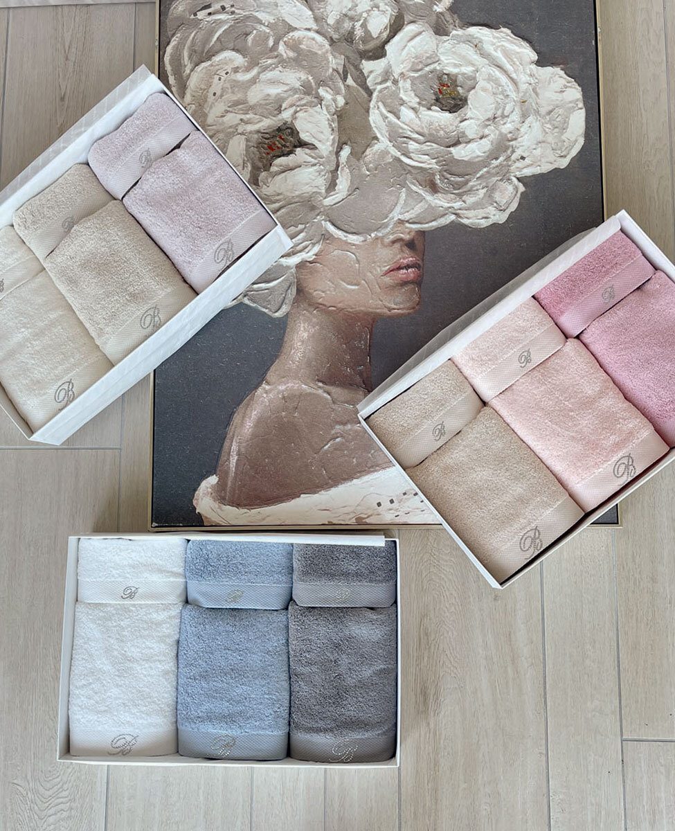 Blumarine Set 6 Pezzi Spugna Benessere