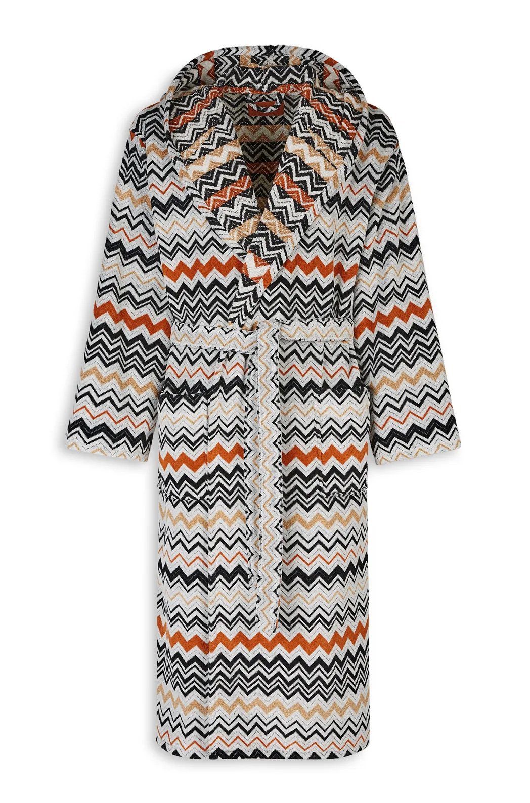 Missoni Home Accappatoio Con Cappuccio In Spugna Di Cotone Bernard