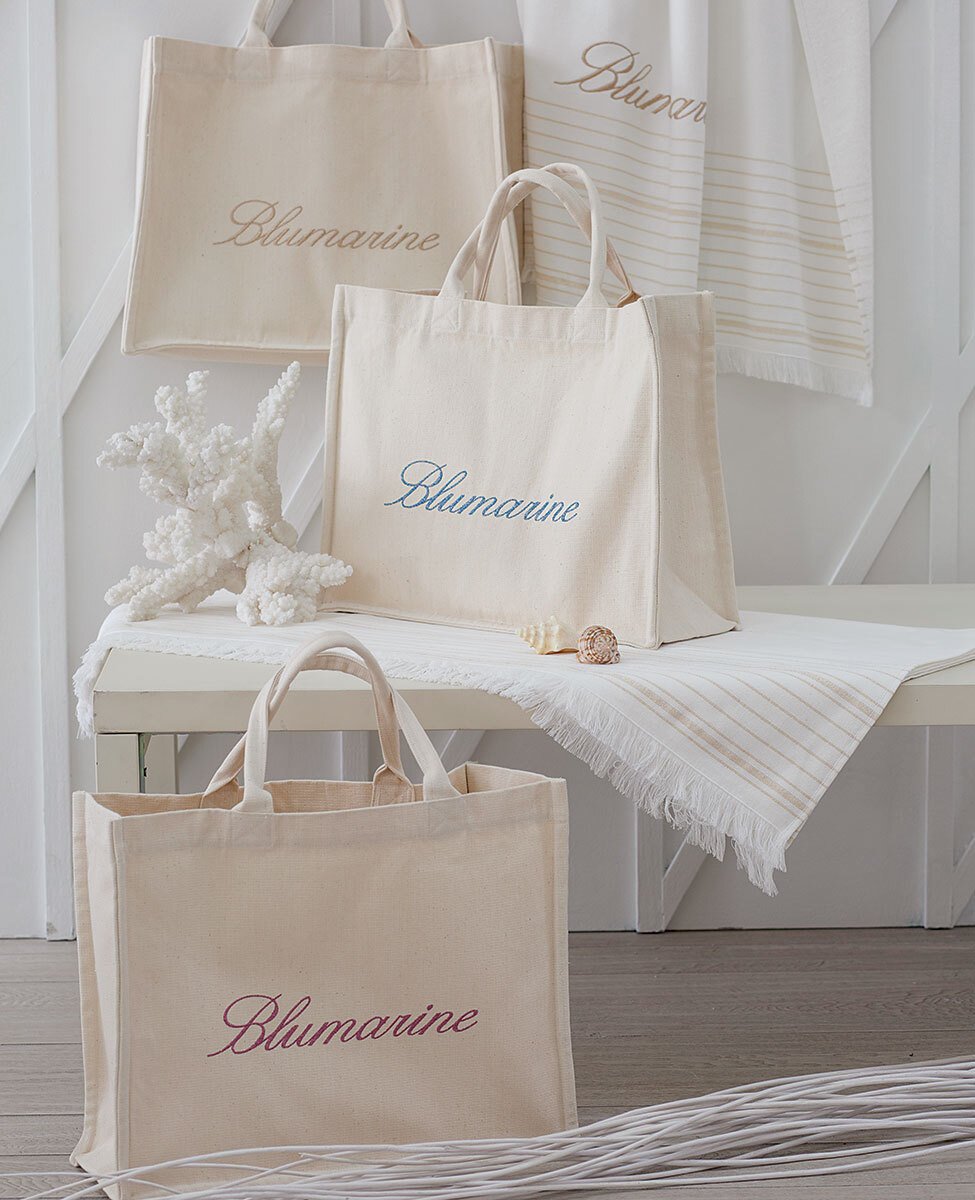 Blumarine Borsa Mare Gabardine
