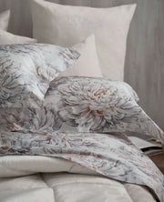 Blumarine Completo lenzuola matrimoniale in raso di cotone stampato Sogni