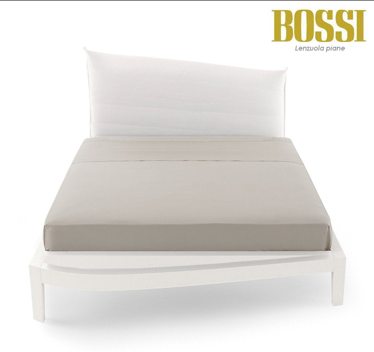 BOSSI LENZUOLA SOPRA MATRIMONIALE TINTA UNITA BOSSICOLOR