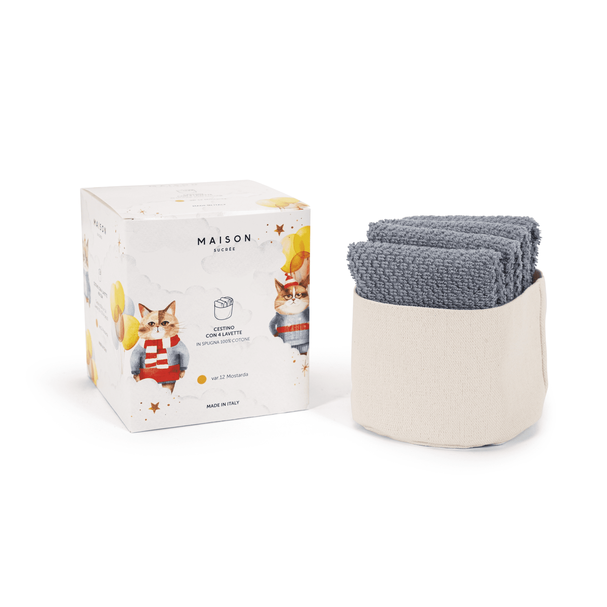 Maison Sucree' Cestino Lavette Gioia