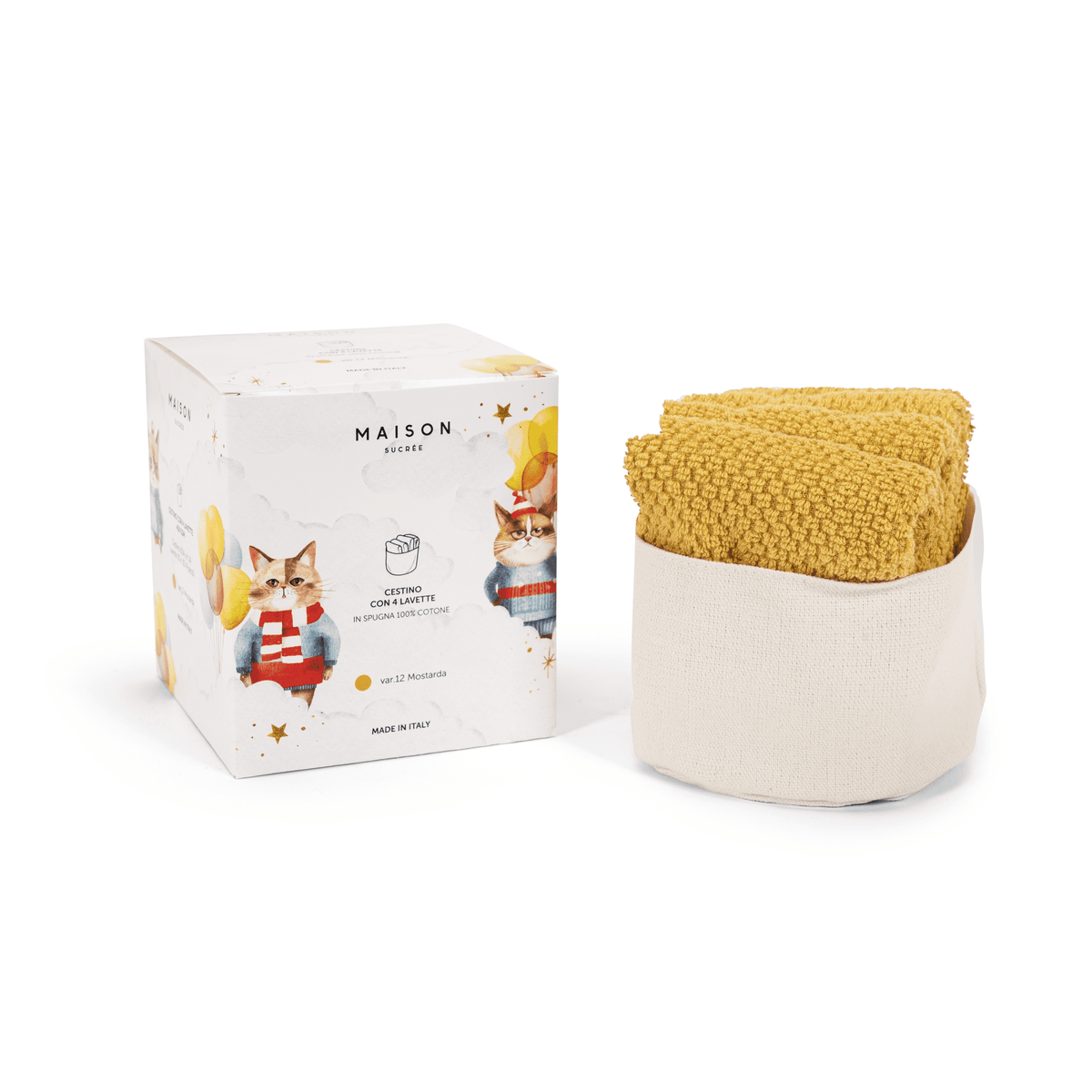 Maison Sucree' Cestino Lavette Gioia