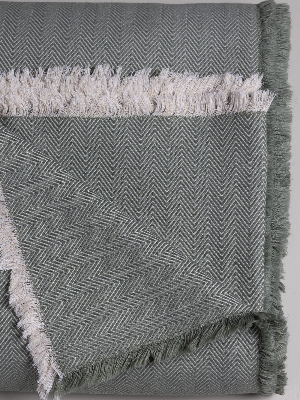 Feelum Copriletto Liscio Matrimoniale In Cotone Chevron