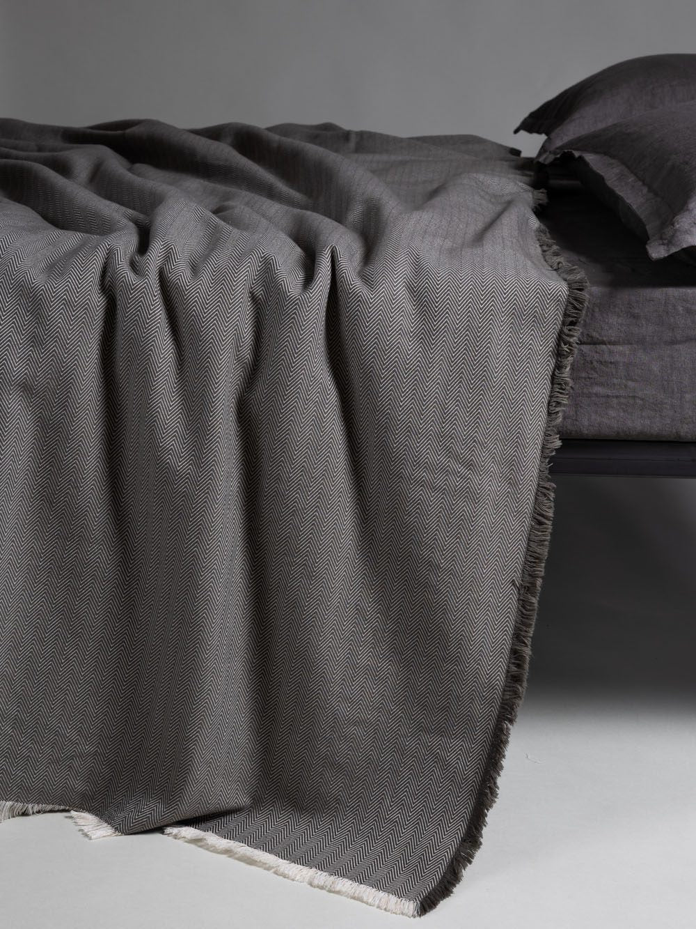 Feelum Copriletto Liscio Matrimoniale In Cotone Chevron
