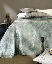 Svad Dondi Copriletto Liscio Matrimoniale In Tessuto Jacquard Claridge