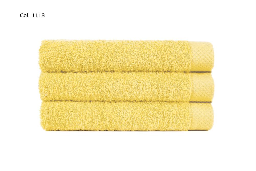 Lasa Home Set Asciugamani 1+1 Tinta Unita Spugna Di Cotone Pure