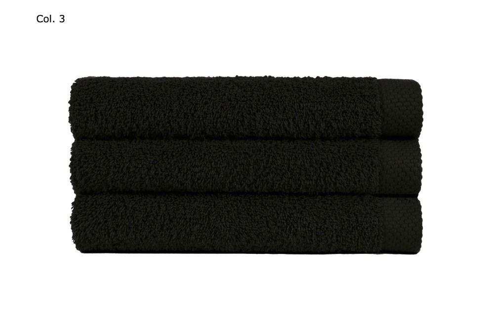 Lasa Home Set Asciugamani 1+1 Tinta Unita Spugna Di Cotone Pure