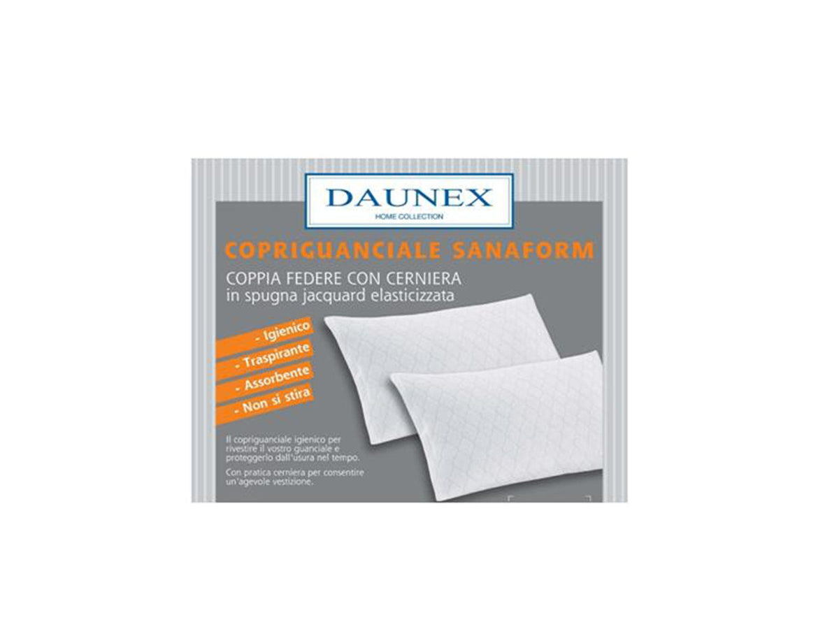 Daunex Coppia Copriguanciali Sanaform Con Cerniera