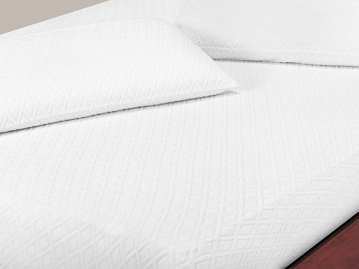 Daunex Coprimaterasso In Spugna Di Cotone Jacquard Elasticizzato Sanaform