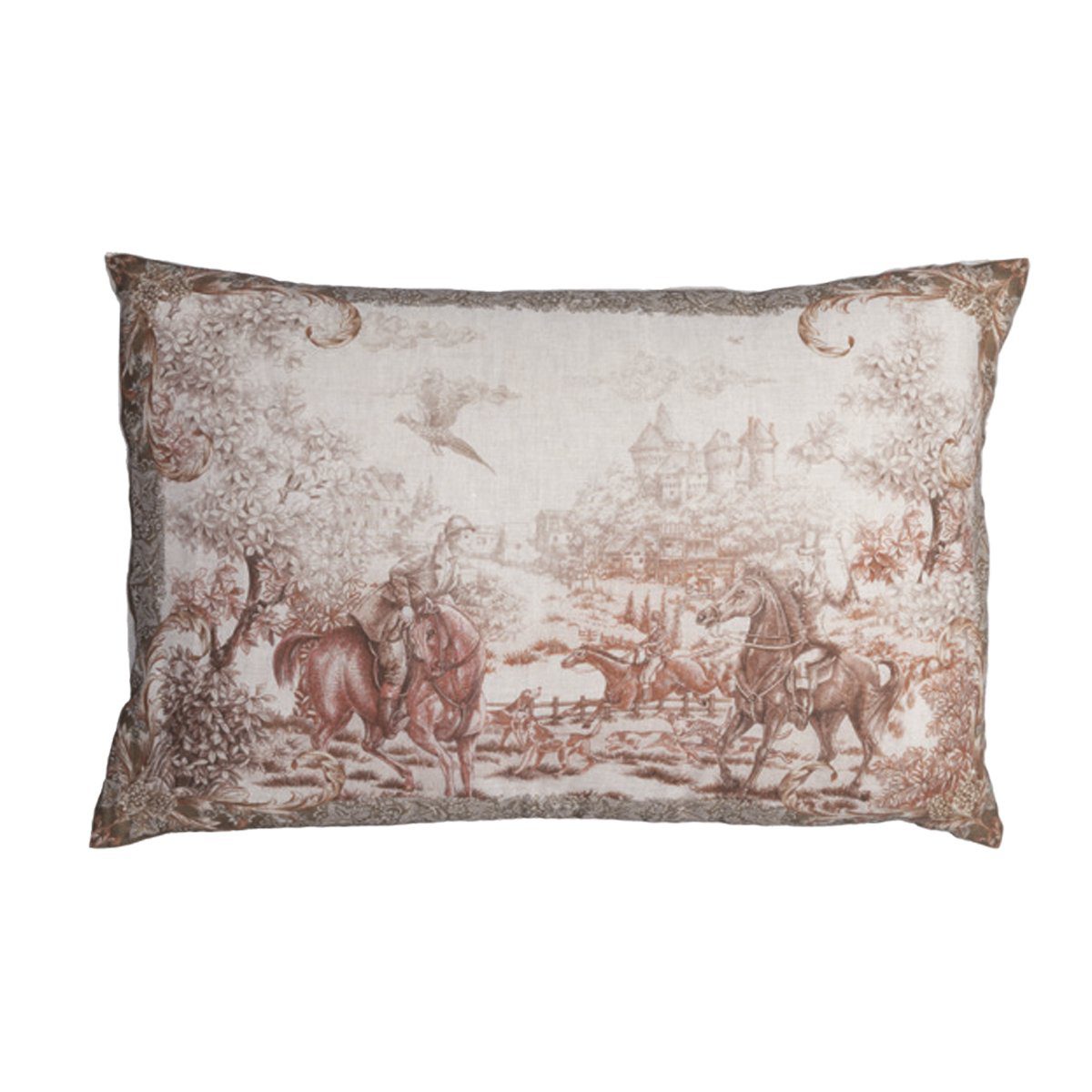 TESSITURA TOSCANA TELERIE CUSCINI DECORATIVI LINO COTTAGE