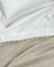 Blumarine Baby Completo Lenzuola Culla In Raso Di Cotone Baby Dettagli