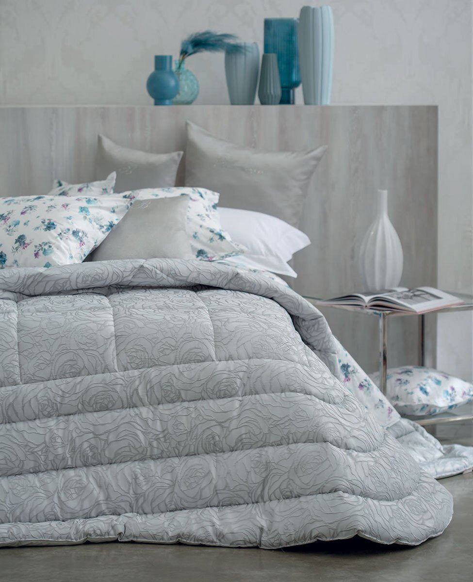 Blumarine Trapunta Matrimoniale In Tessuto Jacquard Dalida
