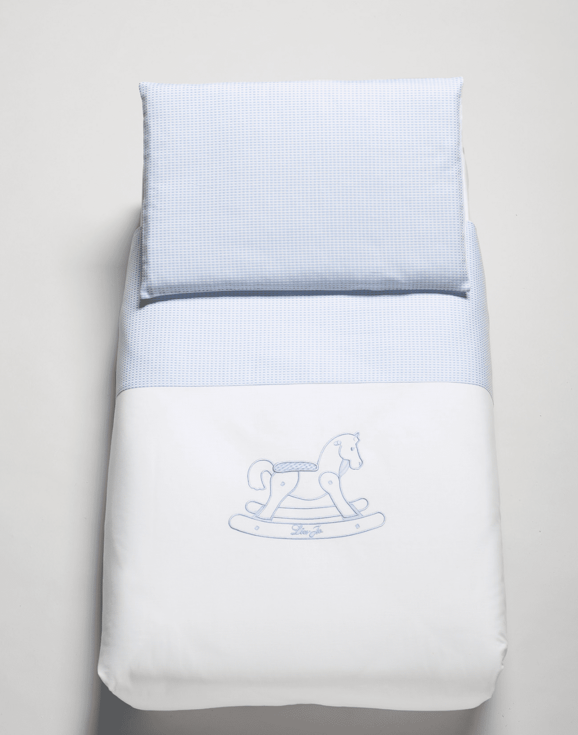 Liu Jo Baby Completo Copripiumino Culla/Carrozzina In Cotone Dondolo Bl473c