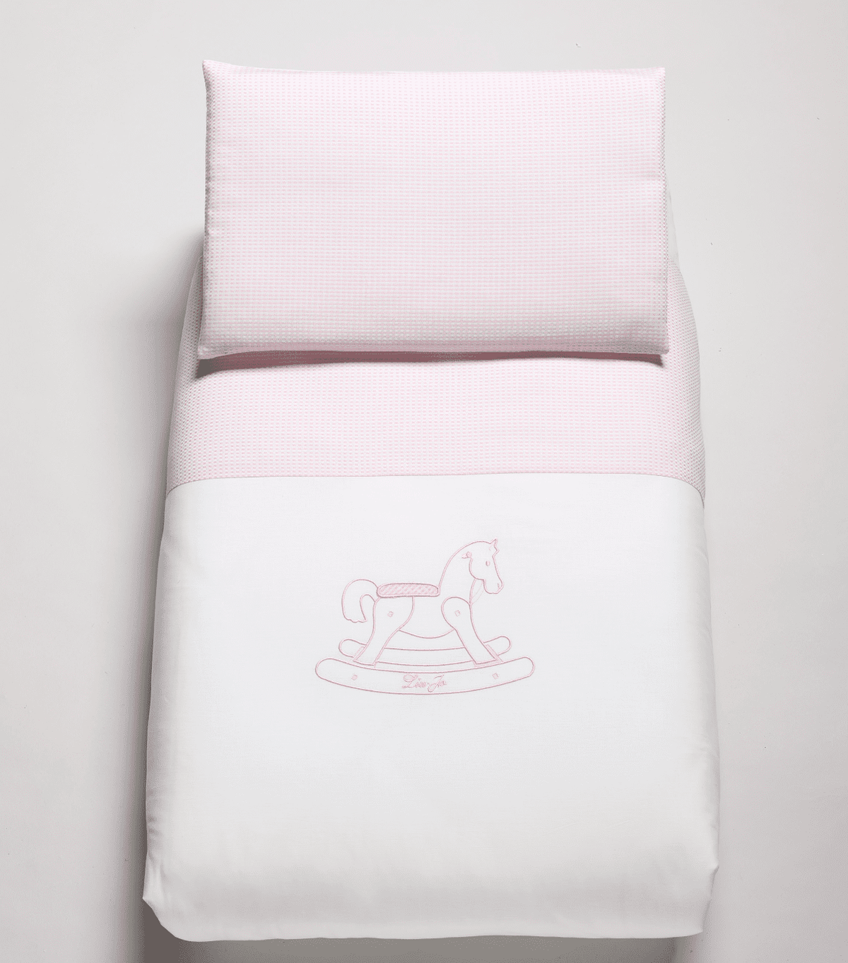 Liu Jo Baby Completo Copripiumino Culla/Carrozzina In Cotone Dondolo Bl473c