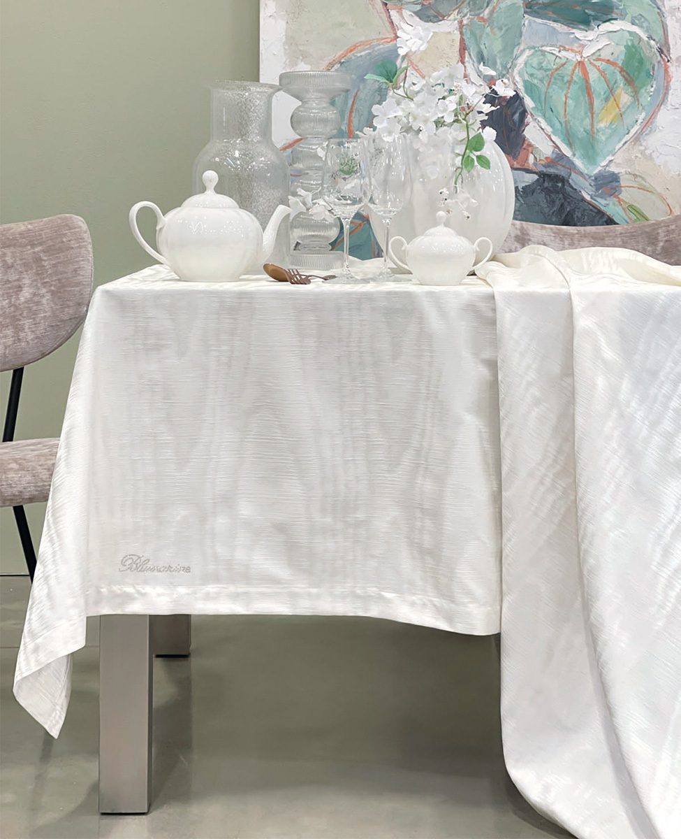 Blumarine Copritavolo In Tessuto Jacquard Estetica