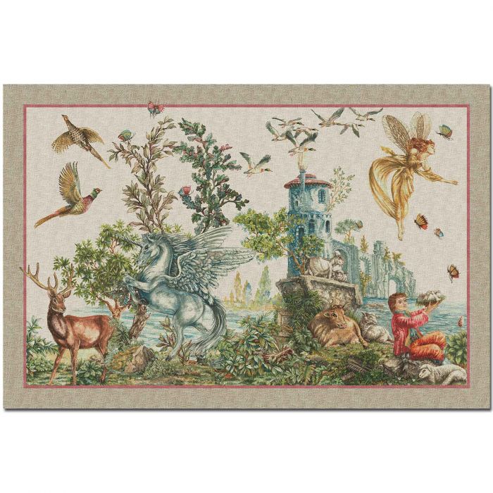 TESSITURA TOSCANA TELERIE TAPPETO TIPTAPP FABULEUX
