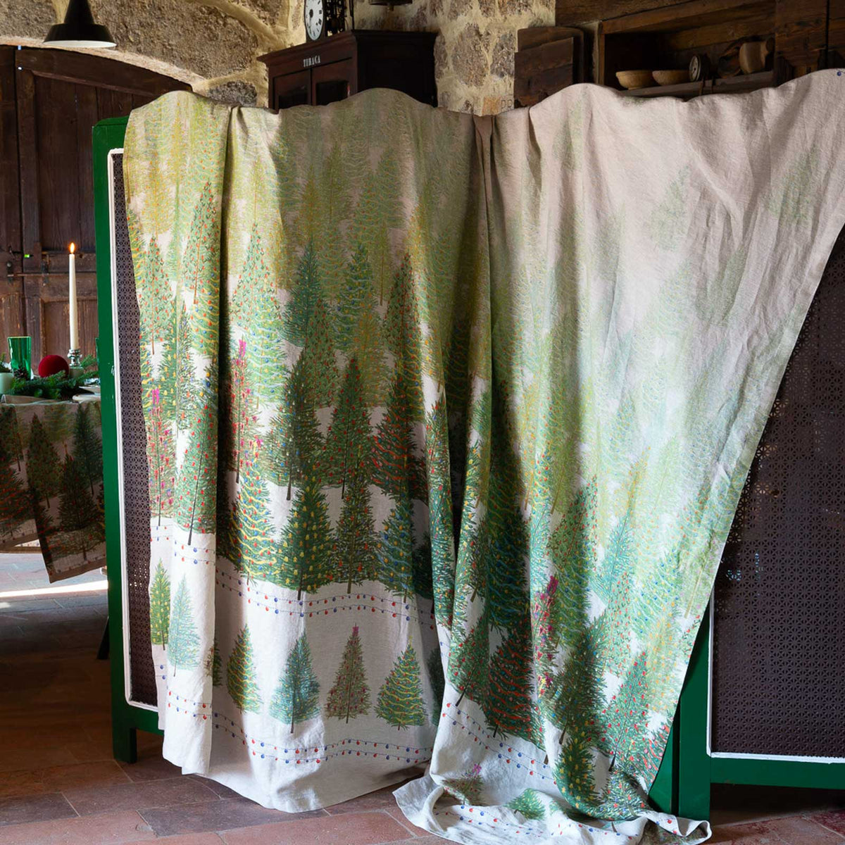 Tessitura Toscana Telerie Mezzero Fairy Trees