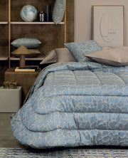 Borbonese Home Trapunta Matrimoniale In Jacquard Grafica
