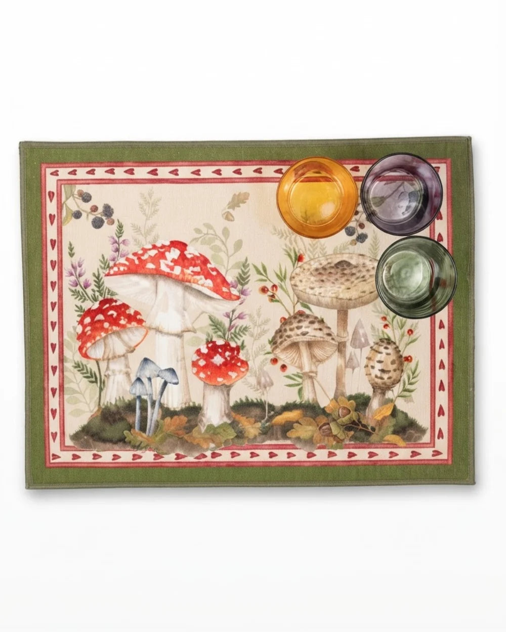 Tessitura Toscana Telerie Set 2 Tovagliette Americane Mymat Grifola