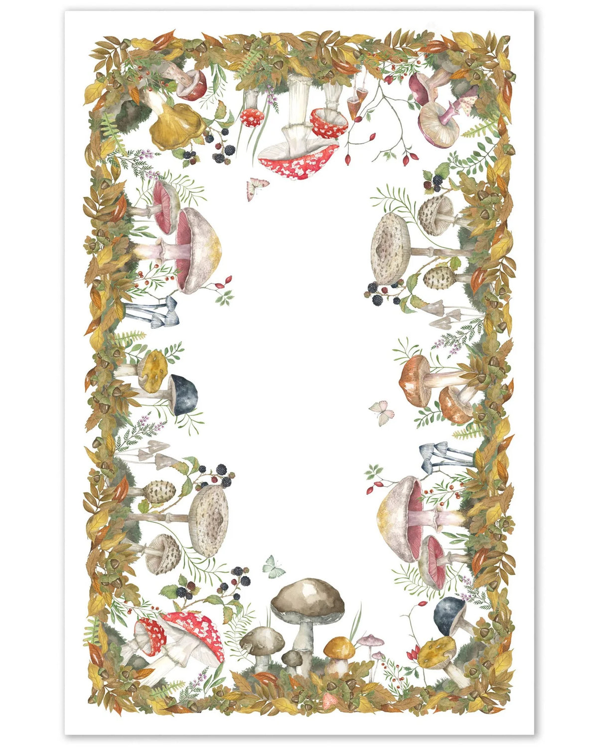 Tessitura Toscana Telerie Tovaglia E/O Runner In Lino Grifola