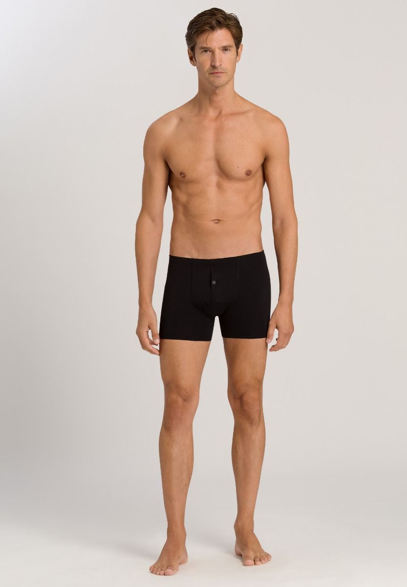 Hanro Boxer uomo con chiusura bottoni Cotton Sensation