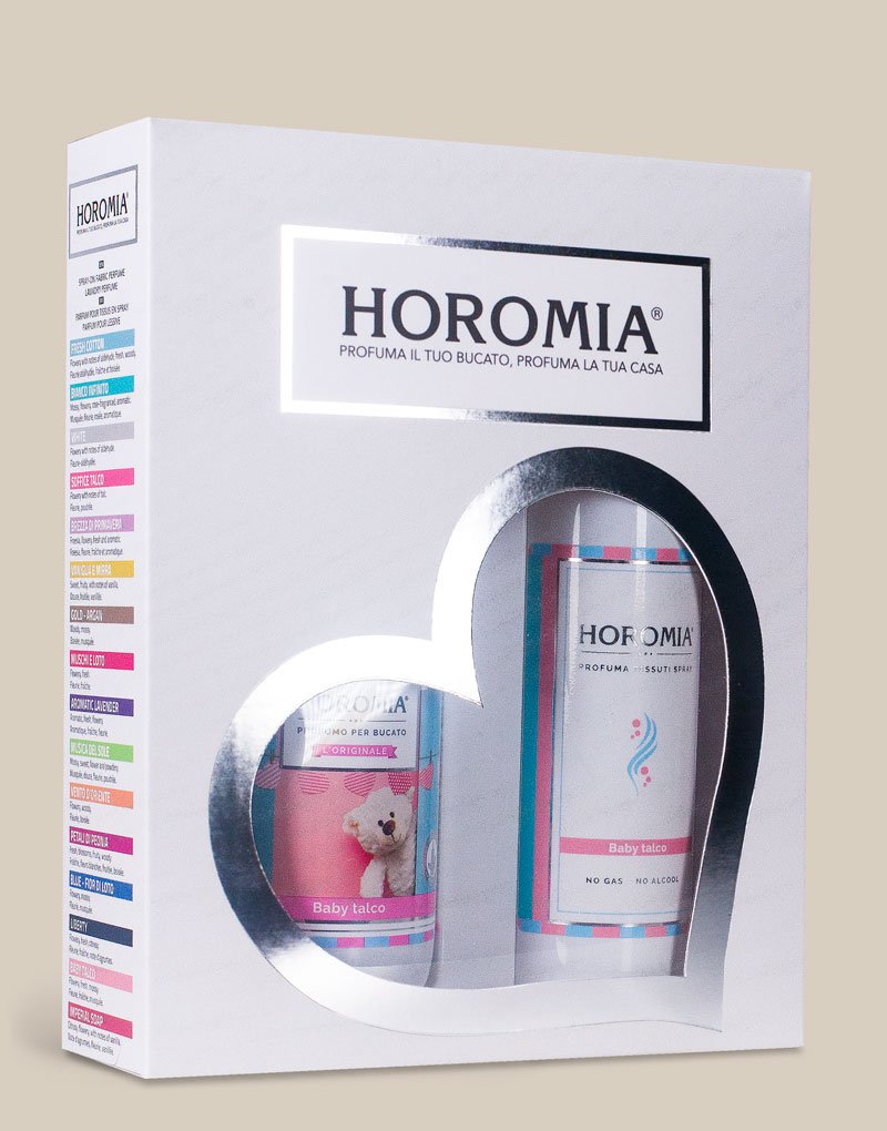 Horomia Confezione Horotwins Baby Talco