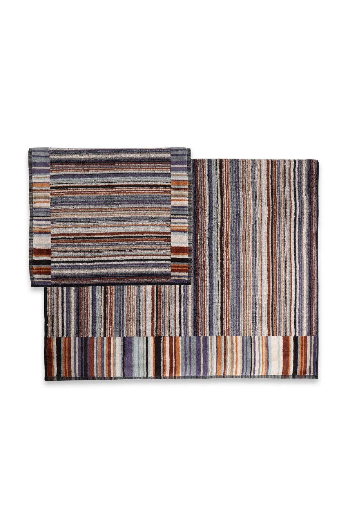 Missoni Home Set Asciugamani 1+1 In Spugna Di Cotone Jazz