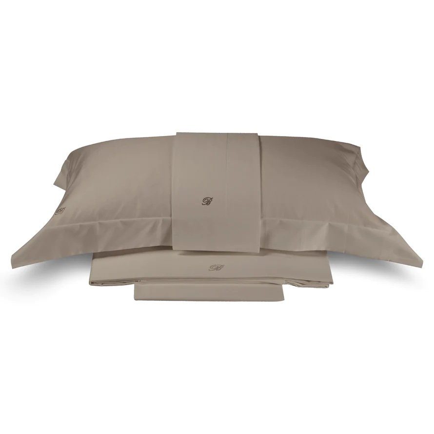 Blumarine Completo Lenzuola Singolo In Raso Di Cotone Lory