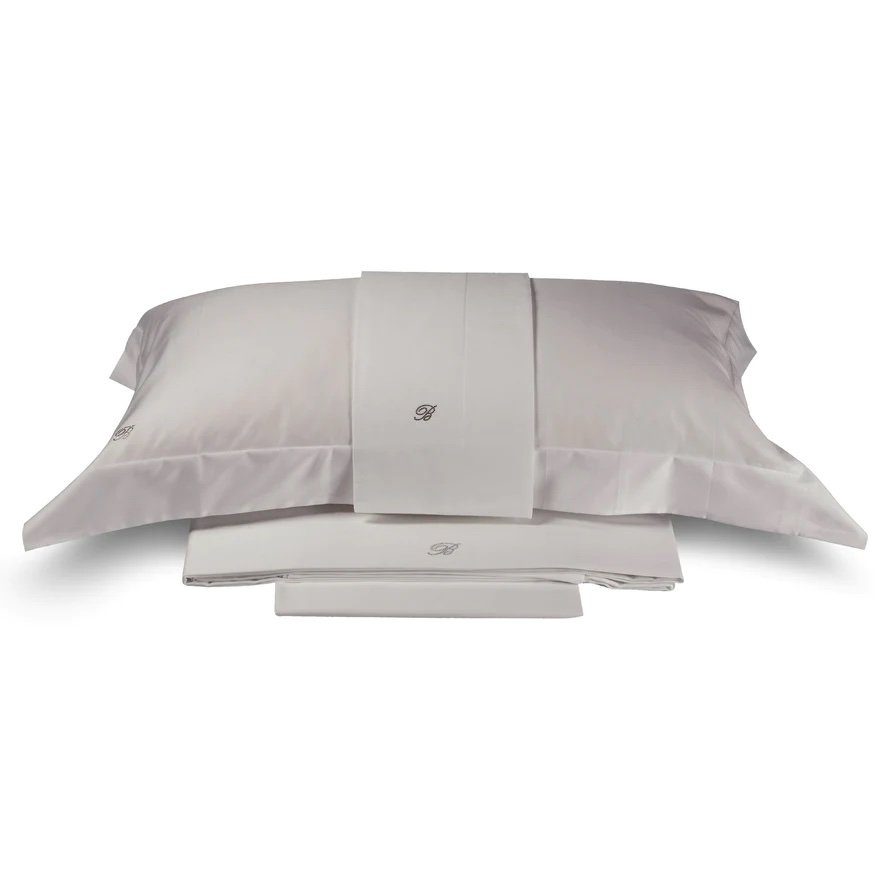 Blumarine Completo Lenzuola Singolo In Raso Di Cotone Lory