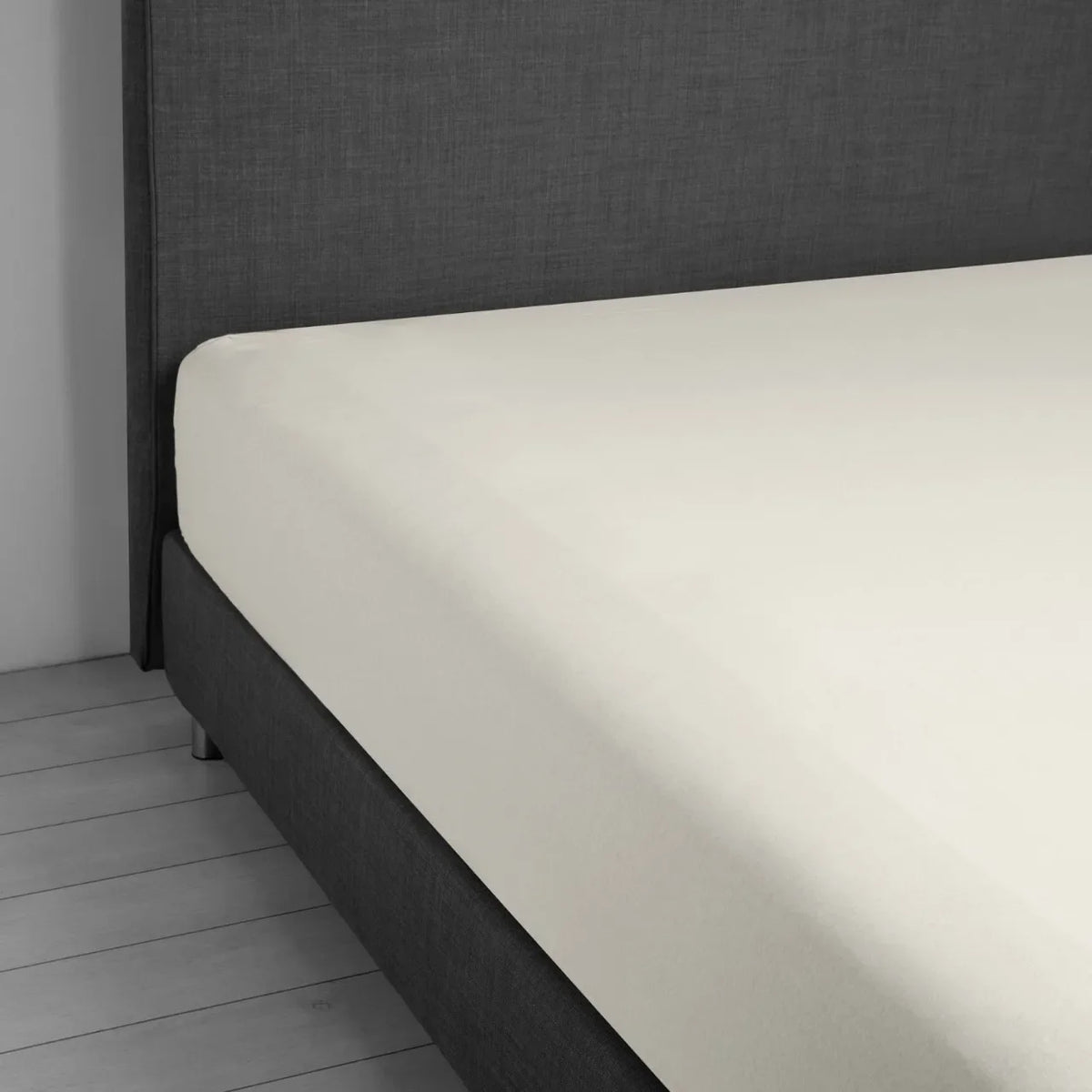 Daunenstep Lenzuolo Con Angoli In Jersey Stretch Vivacolor Avorio