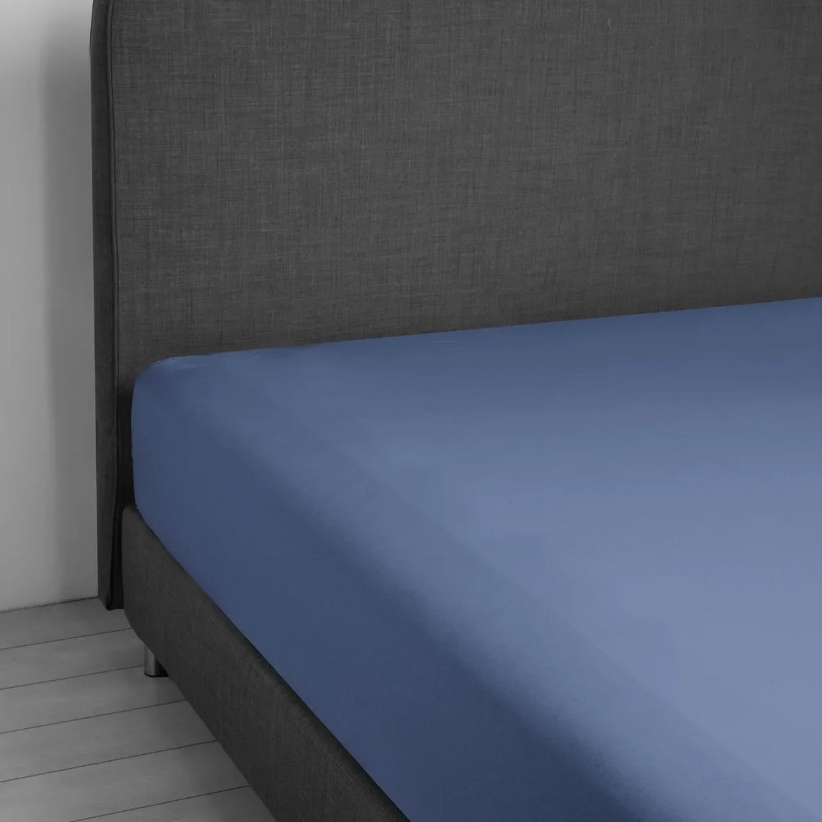Daunenstep Lenzuolo Con Angoli In Jersey Stretch Vivacolor Blu