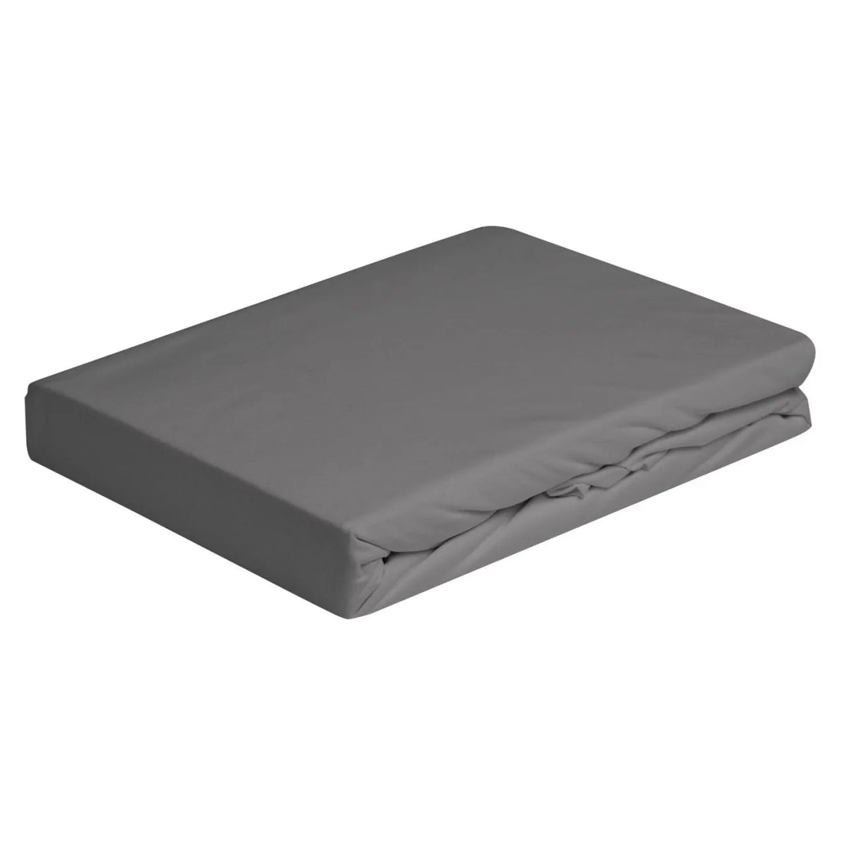 Daunenstep Lenzuolo Con Angoli In Jersey Stretch Vivacolor Grigio Cenere