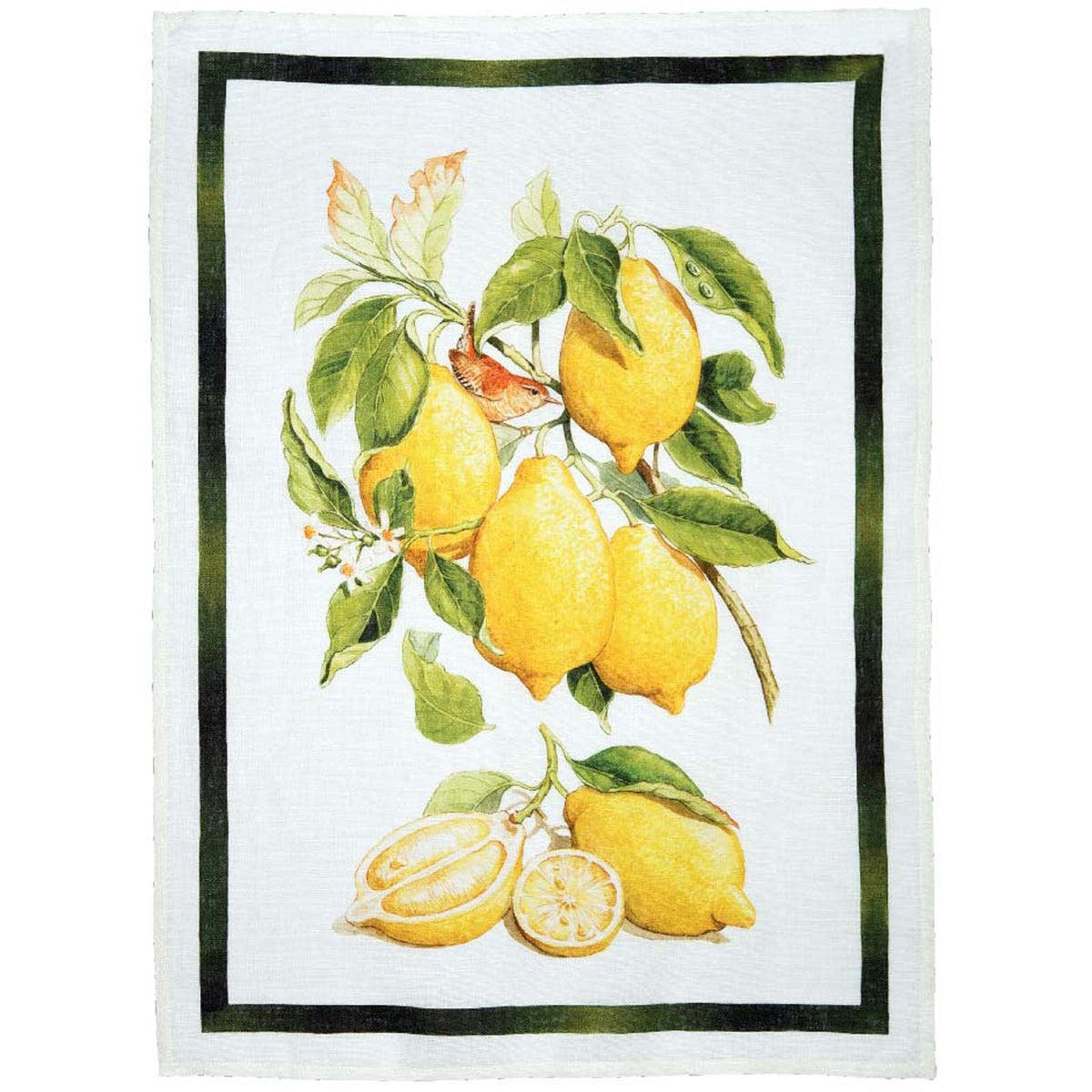 Tessitura Toscana Telerie Strofinaccio In Lino Limoncello