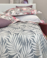 Svad Dondi Copriletto Liscio Matrimoniale Con Trama Jacquard Ludovica
