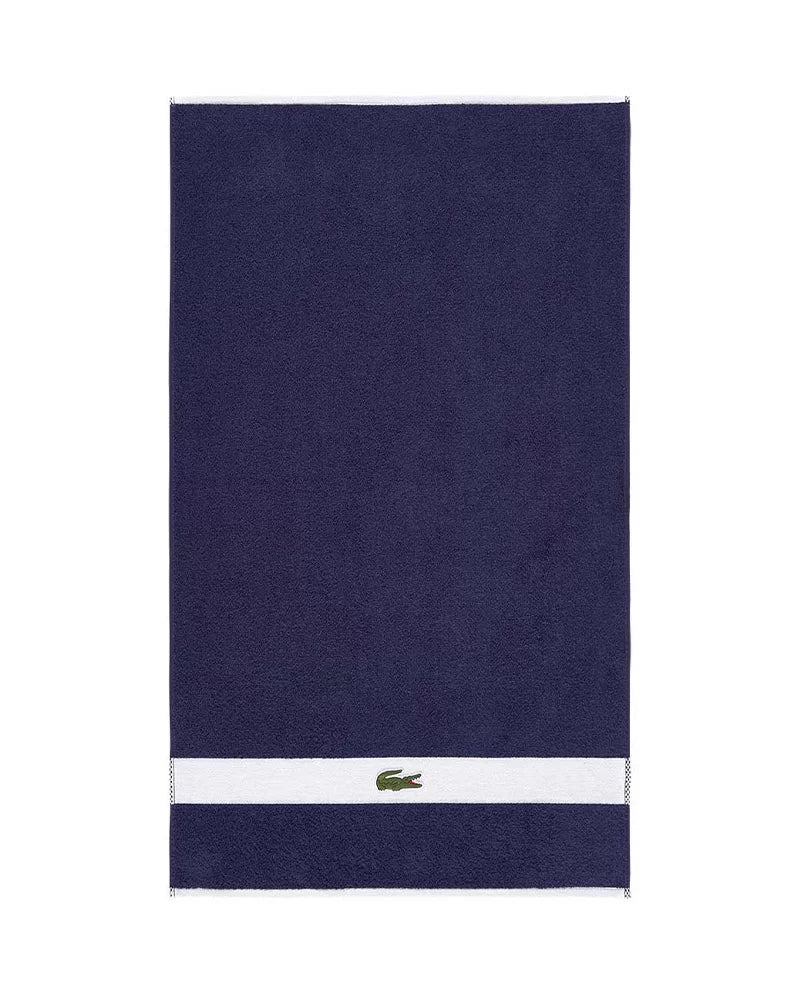 Lacoste Telo Doccia In Spugna Di Cotone Casual