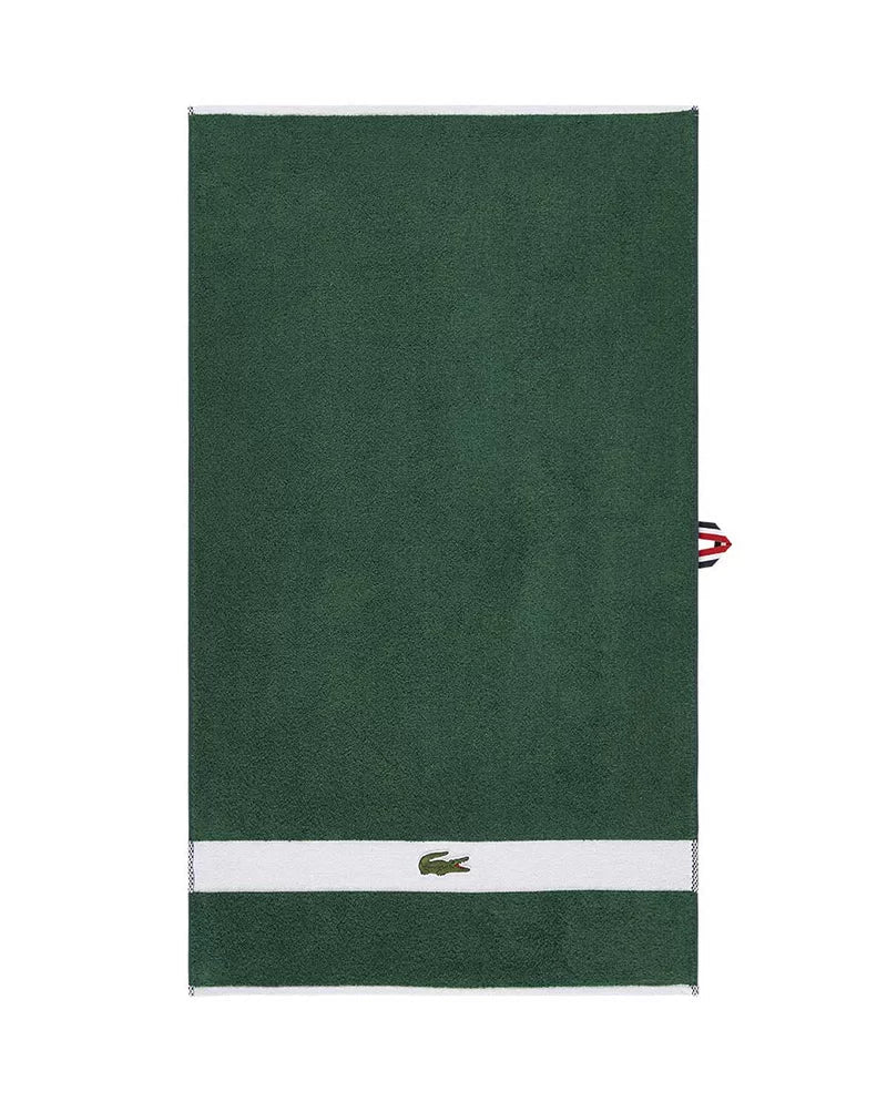 Lacoste Telo Doccia In Spugna Di Cotone Casual