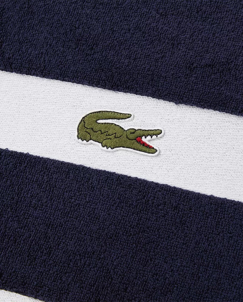 Lacoste Telo Doccia In Spugna Di Cotone Casual