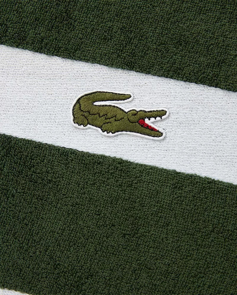 Lacoste Telo Doccia In Spugna Di Cotone Casual