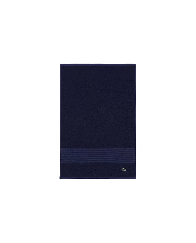 Lacoste Set Asciugamani 1+1 In Spugna Di Cotone Lecroco