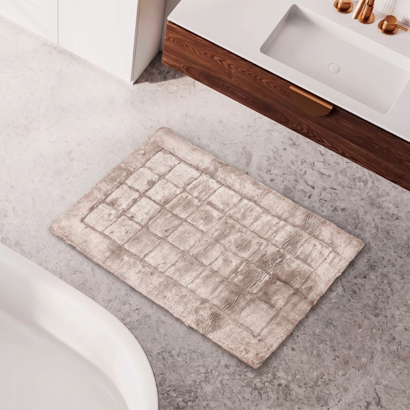 Carrara Tappeto Bagno In Spugna Di Cotone Box