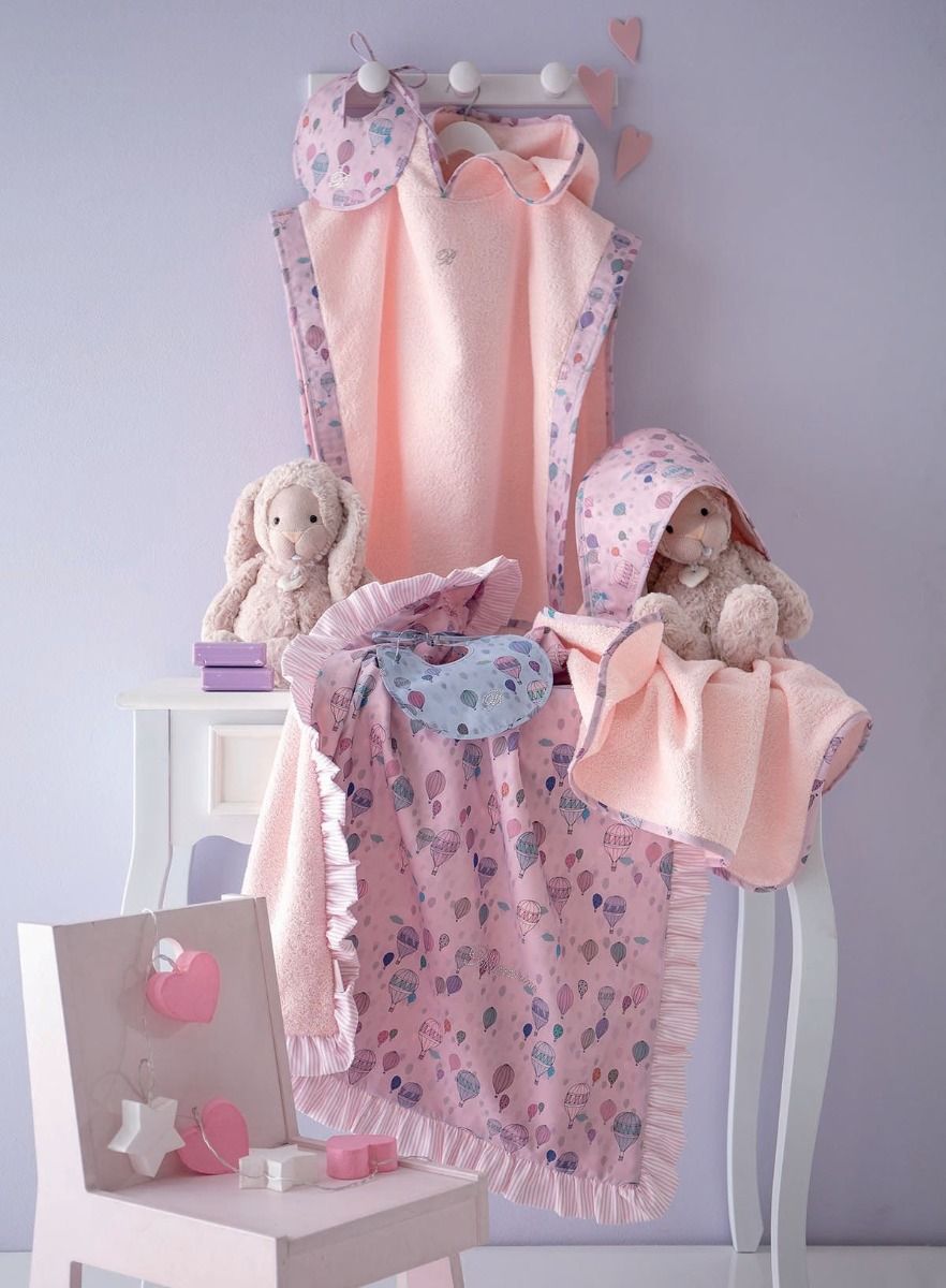 Blumarine Baby Asciugamano Clinico Double Face Mongolfiera