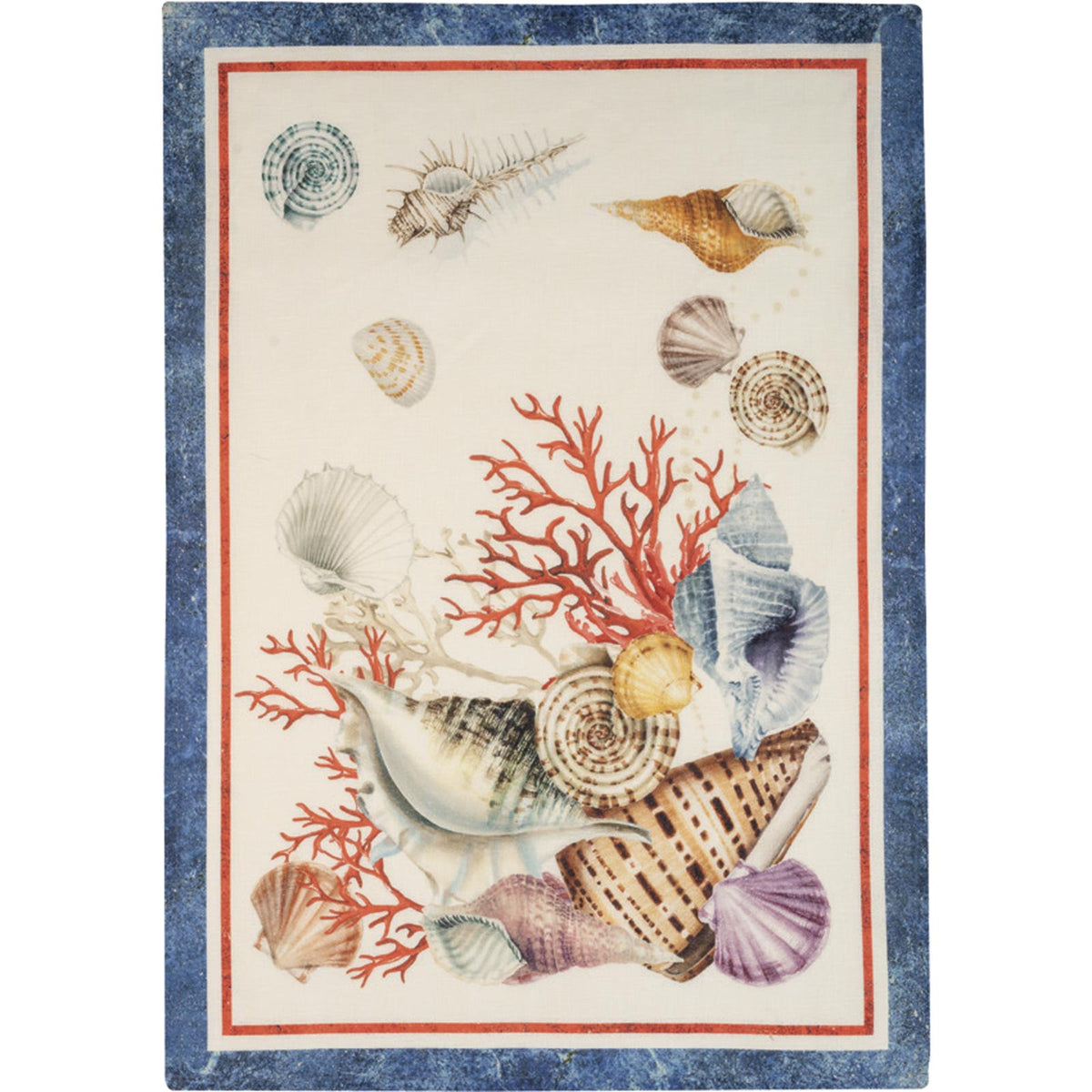 Tessitura Toscana Telerie Strofinaccio In Lino Murice