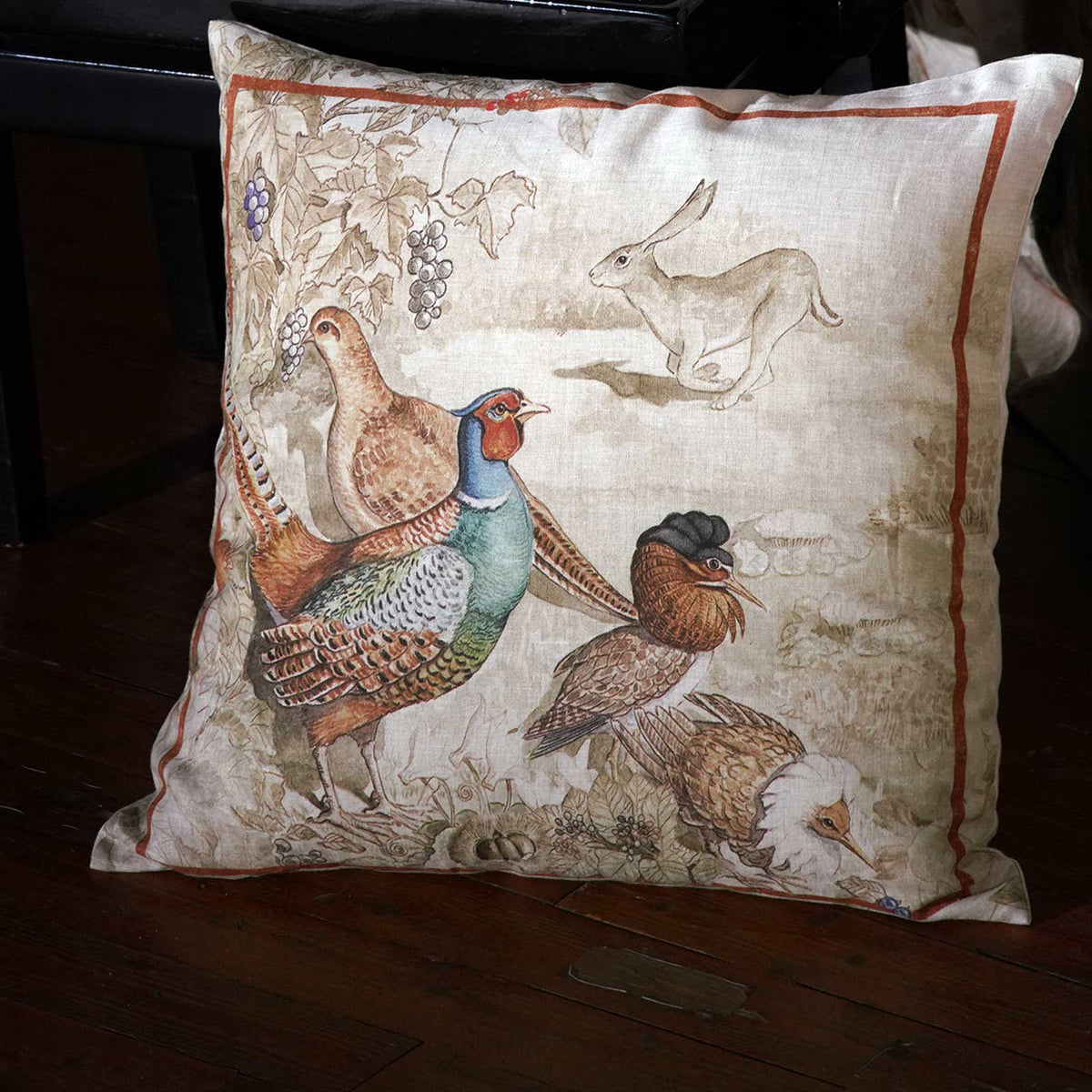 TESSITURA TOSCANA TELERIE CUSCINI DECORATIVI LINO NORMA