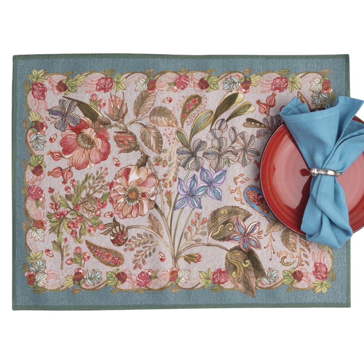Tessitura Toscana Telerie Set 2 Tovagliette Americane Mymat Occitane