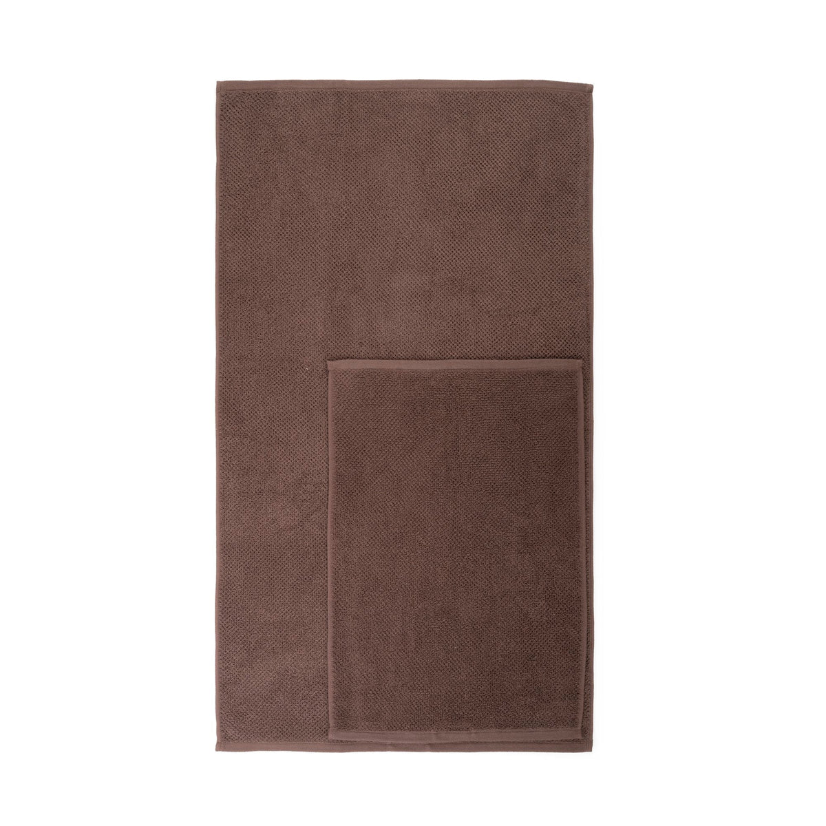 Maison Sucree' Set Asciugamani 1+1 In Spugna Di Cotone Pepe
